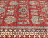 12 Feet Red Kazak Afghan Hand Knotted Wool Runner Rug
